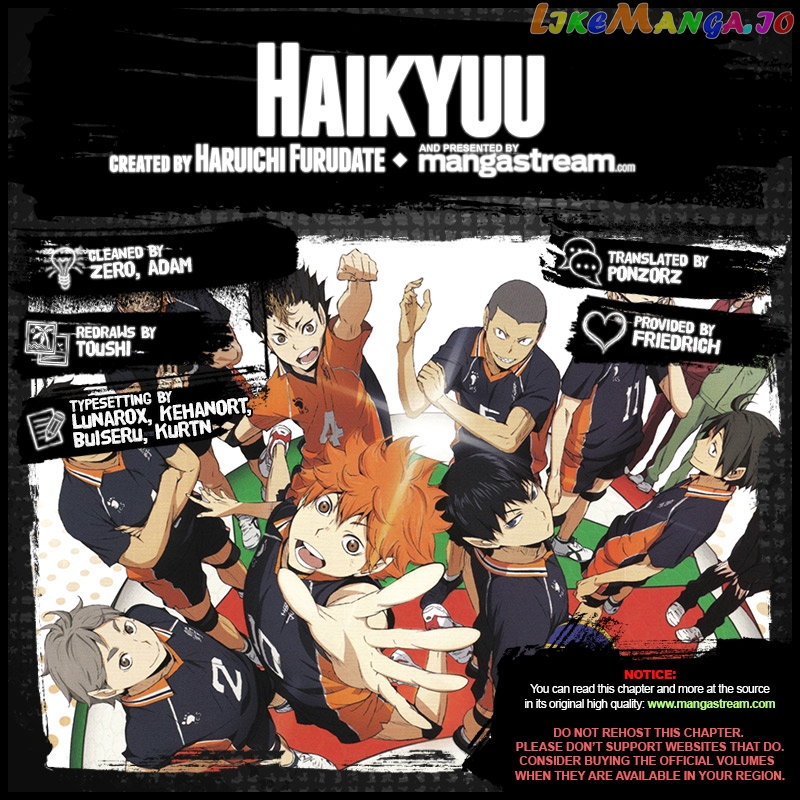 Haikyuu!!, Chapter 293 image 02